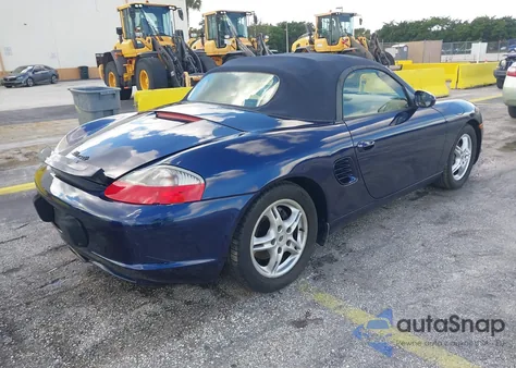 2003 Porsche Boxster из США, поврежденный, VIN WP0CA29863U623781